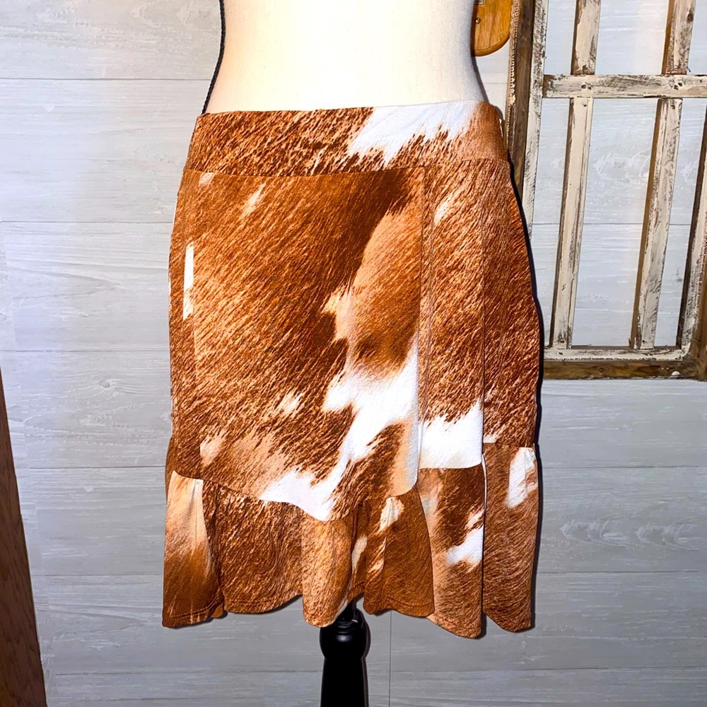 L&B cow skirt